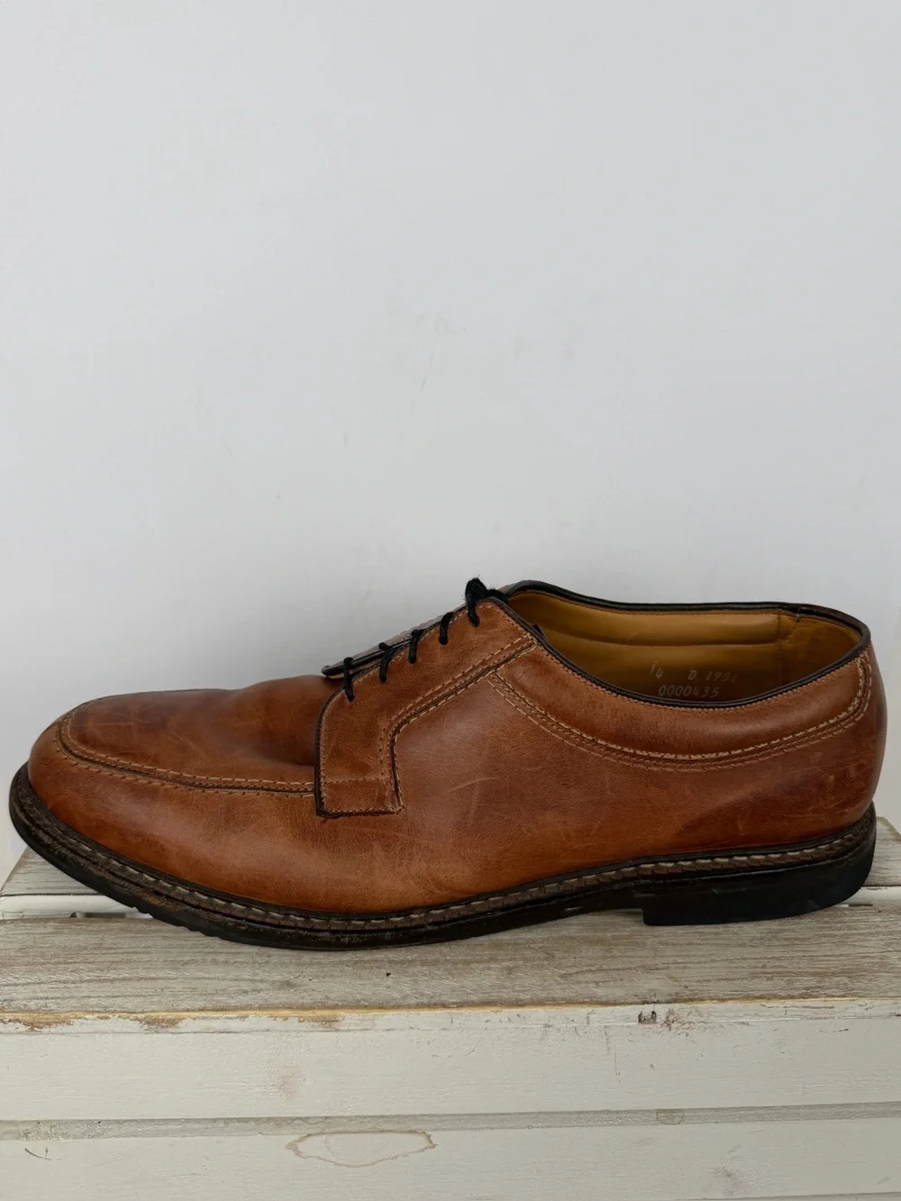 Allen Edmonds Wilbert comfort shoes in brown leather Men’s size 14D